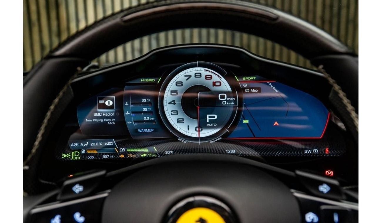 فيراري 296 GTS 3.0T V6 Spider F1 DCT RIGHT HAND DRIVE