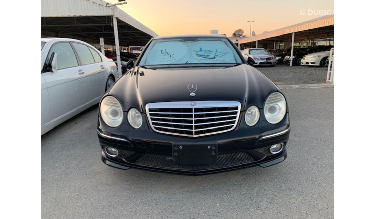 مرسيدس بنز E 550 وارد اليابان بطاقة جمركية E550 KIT AMG  2007