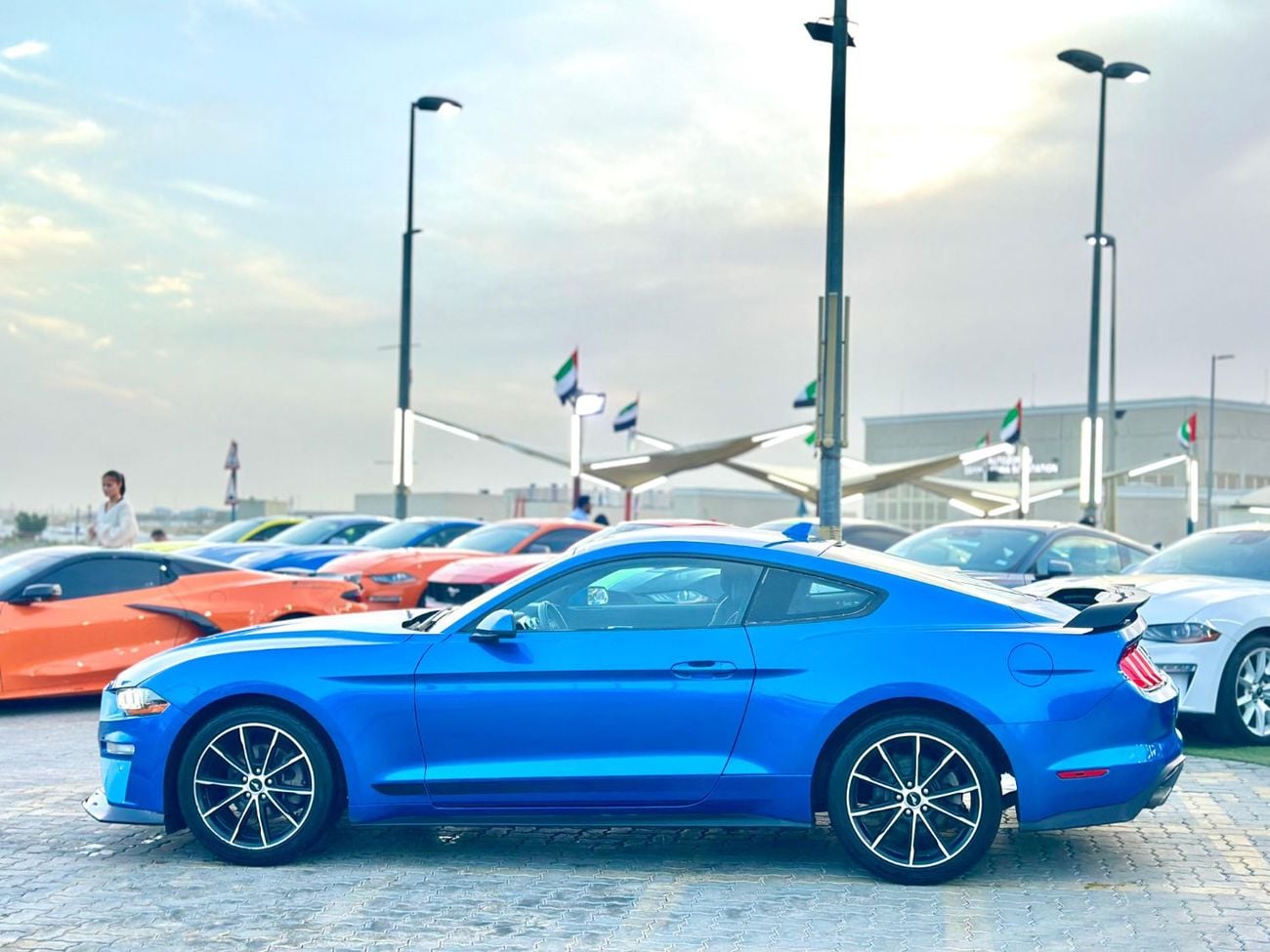 فورد موستانج Ecoboost | Monthly 1100/- | 0% DP | Digital Cluster | Lane Assist | # 18869
