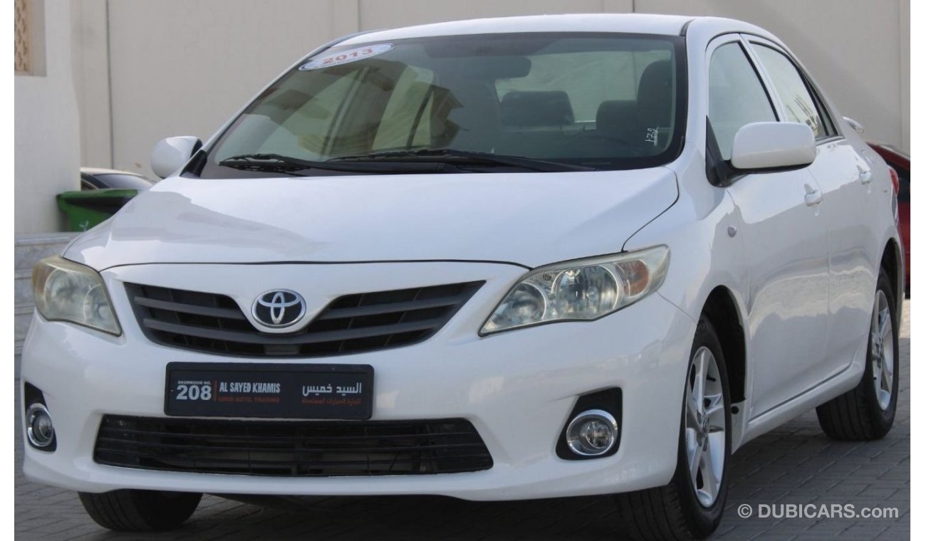 Toyota Corolla XLI XLI Toyota Corolla 2013 GCC No. 2 in excellent condition without accidents