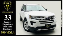 Ford Explorer RESERVED!!!XLT + LEATHER SEAT + NAVIGATION + CAMERA / GCC / 2018 / DEALER WARRANTY UP 26/11/2023 /