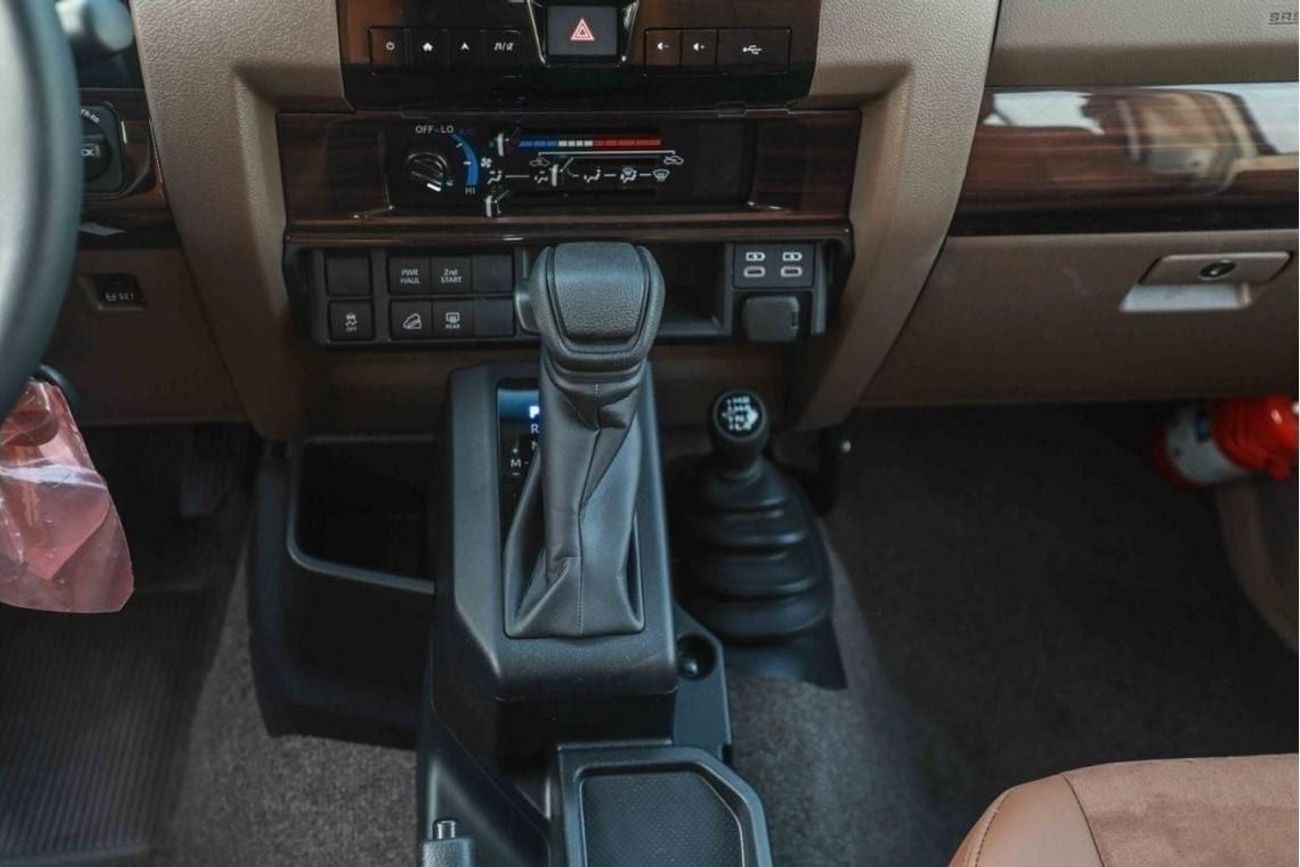 Toyota Land Cruiser 70 2024 Toyota LC71 4.0 Hard Top - White inside Sadlle Tan | Export Only