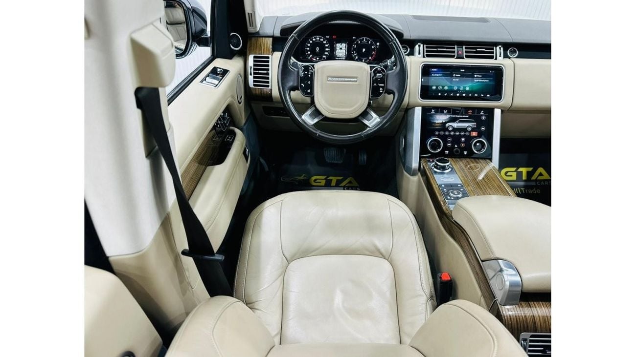 لاند روفر رينج روفر 2018 Range Rover Vogue HSE V6, Warranty, Full Range Rover Service History, Full Options, GCC