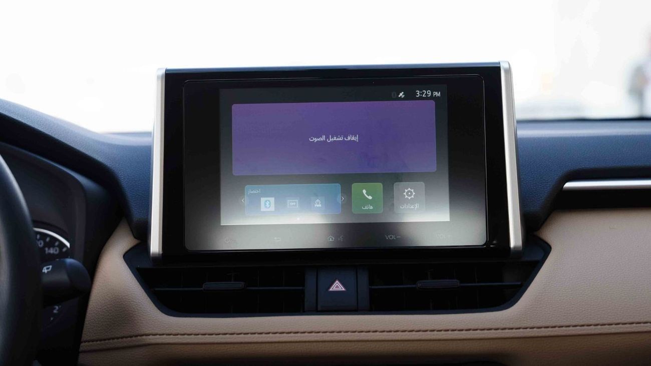 تويوتا راف ٤ 2025 Toyota RAV4 E 4X2 2.5 - Platinum White Pearl Inside Brown | Export Only