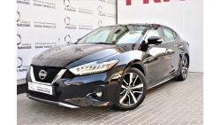 Nissan Maxima AED 1956 PM | 3.5L SV GCC WARRANTY