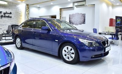 BMW 520i EXCELLENT DEAL for our BMW 520i ( 2005 Model ) in Blue Color GCC Specs