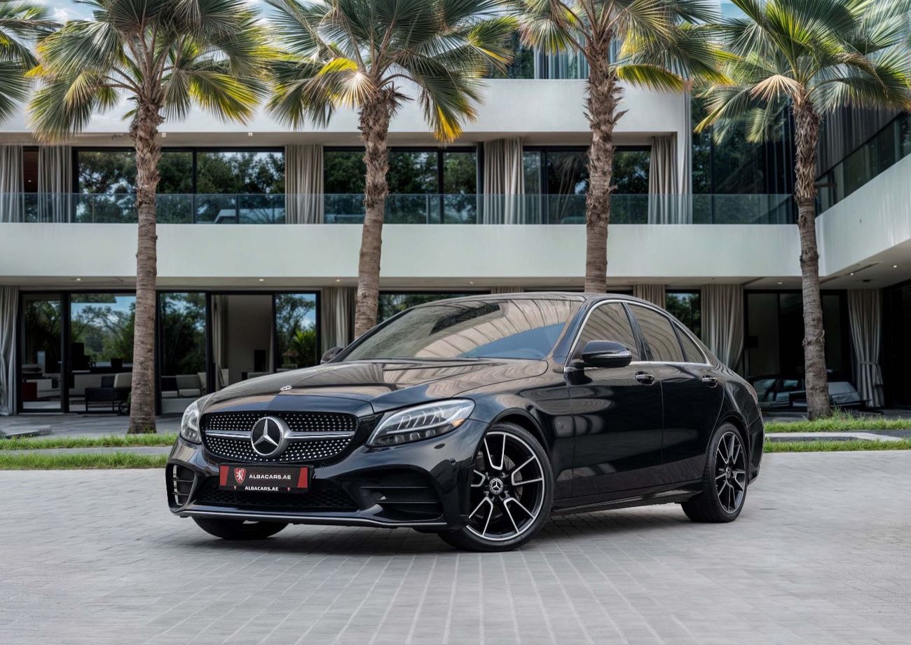 مرسيدس بنز C 200 C200 AMG | 2,155 P.M | 0% Downpayment | Sedan!