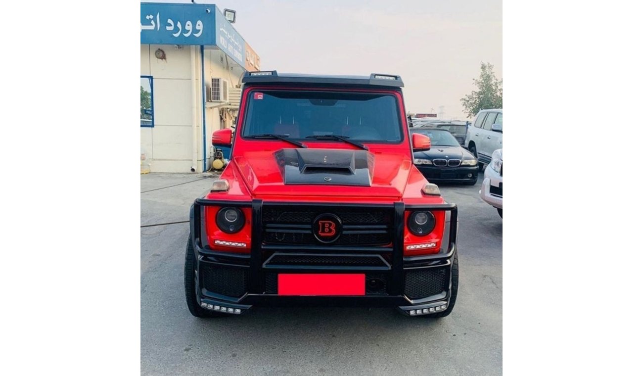 مرسيدس بنز G 63 AMG MERCEDES BRABUS G63 2014 RED & BLACK