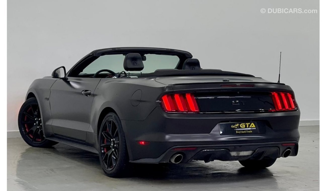 Ford Mustang 2017 Ford Mustang GT Convertible, Full Service History, Low KMs GCC Specs