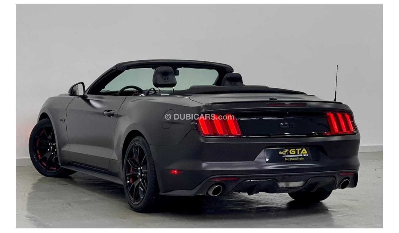 Ford Mustang 2017 Ford Mustang GT Convertible, Full Service History, Low KMs GCC Specs