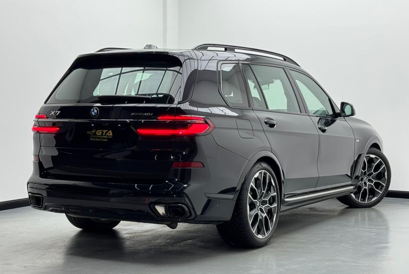 بي أم دبليو X7 2025 BMW X7 xDrive40i M-Sport Pro, 2030 BMW Warranty + Service Pack, Low Km, Fully Loaded, GCC