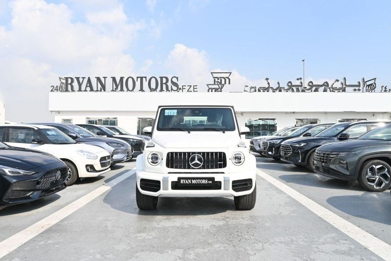 Mercedes-Benz G 63 AMG Mercedes AMG G63 4.0-litre Twin-Turbocharged V8 Petrol, Model 2024 Color White