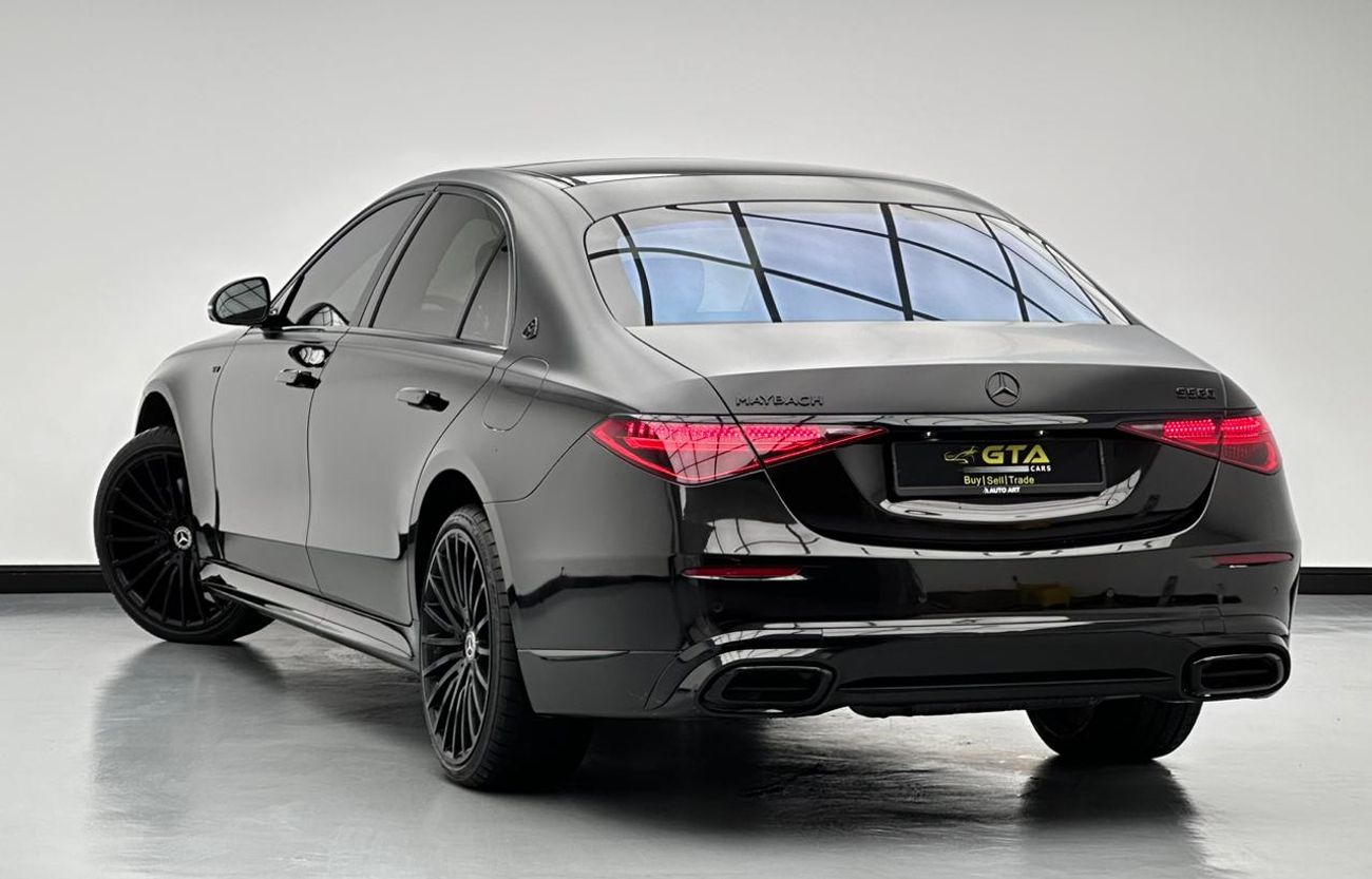 Mercedes-Benz S 580e 2023 Mercedes-Benz S580e, Maybach Kit, 1 Year Unlimited Km Warranty, Full Service History, GCC