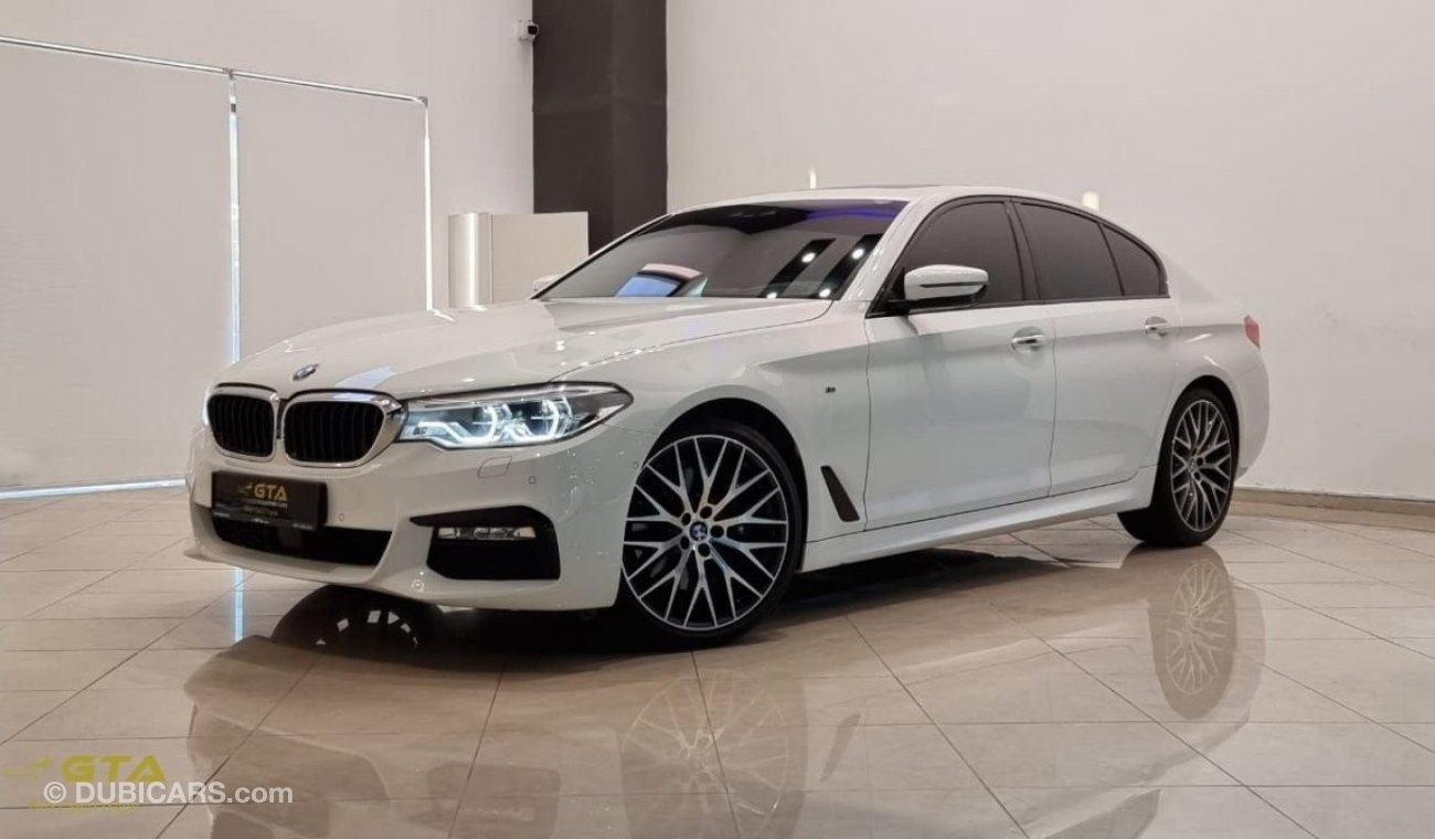 بي أم دبليو 530 2018 BMW 530i M Sport, October 2024 BMW Warranty + Service Contract, Fully Loaded, GCC