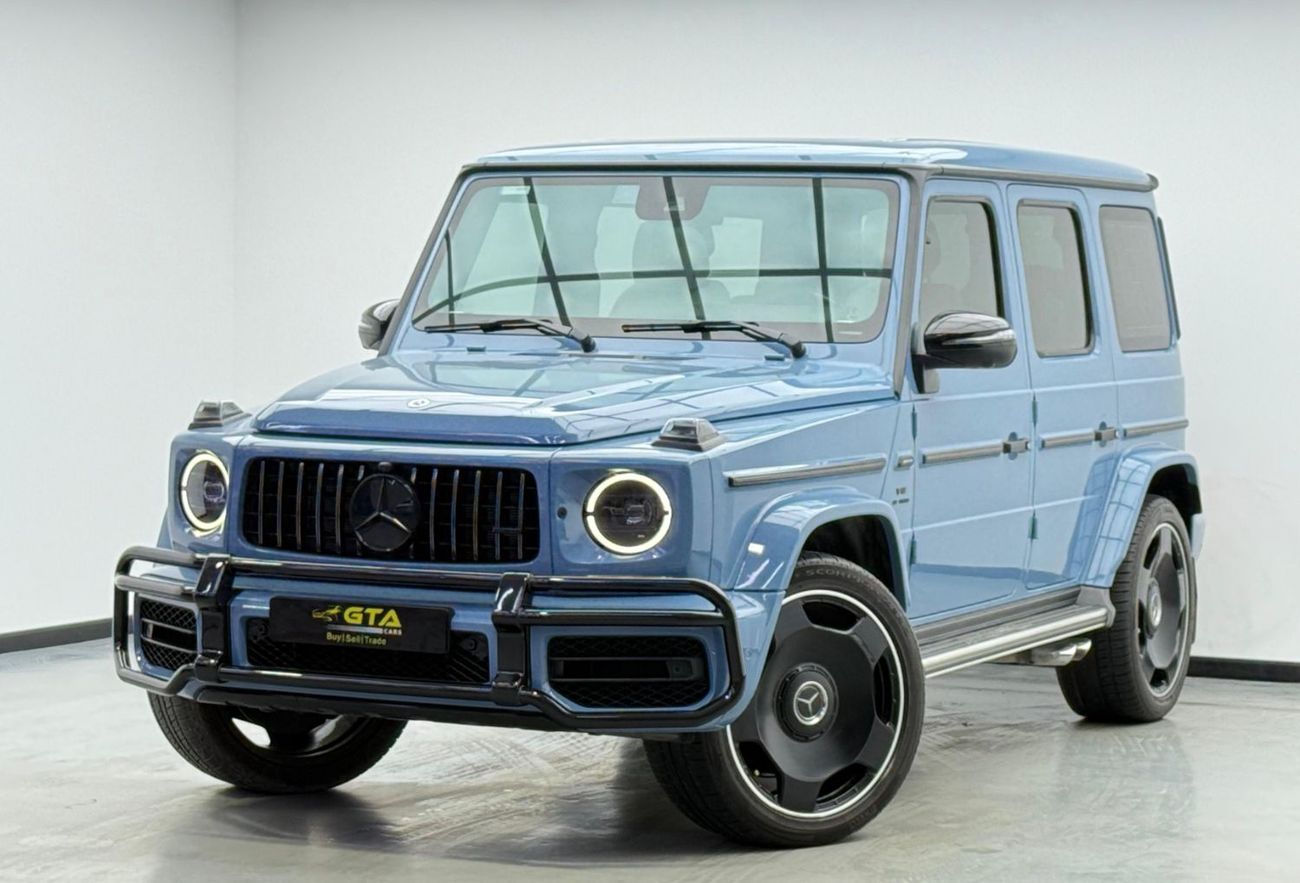 مرسيدس بنز G 63 AMG 4MATIC SUV 2023 Mercedes Benz G63 AMG G Manufaktur Night Package, 2028 Mercedes Warranty, Very Low K