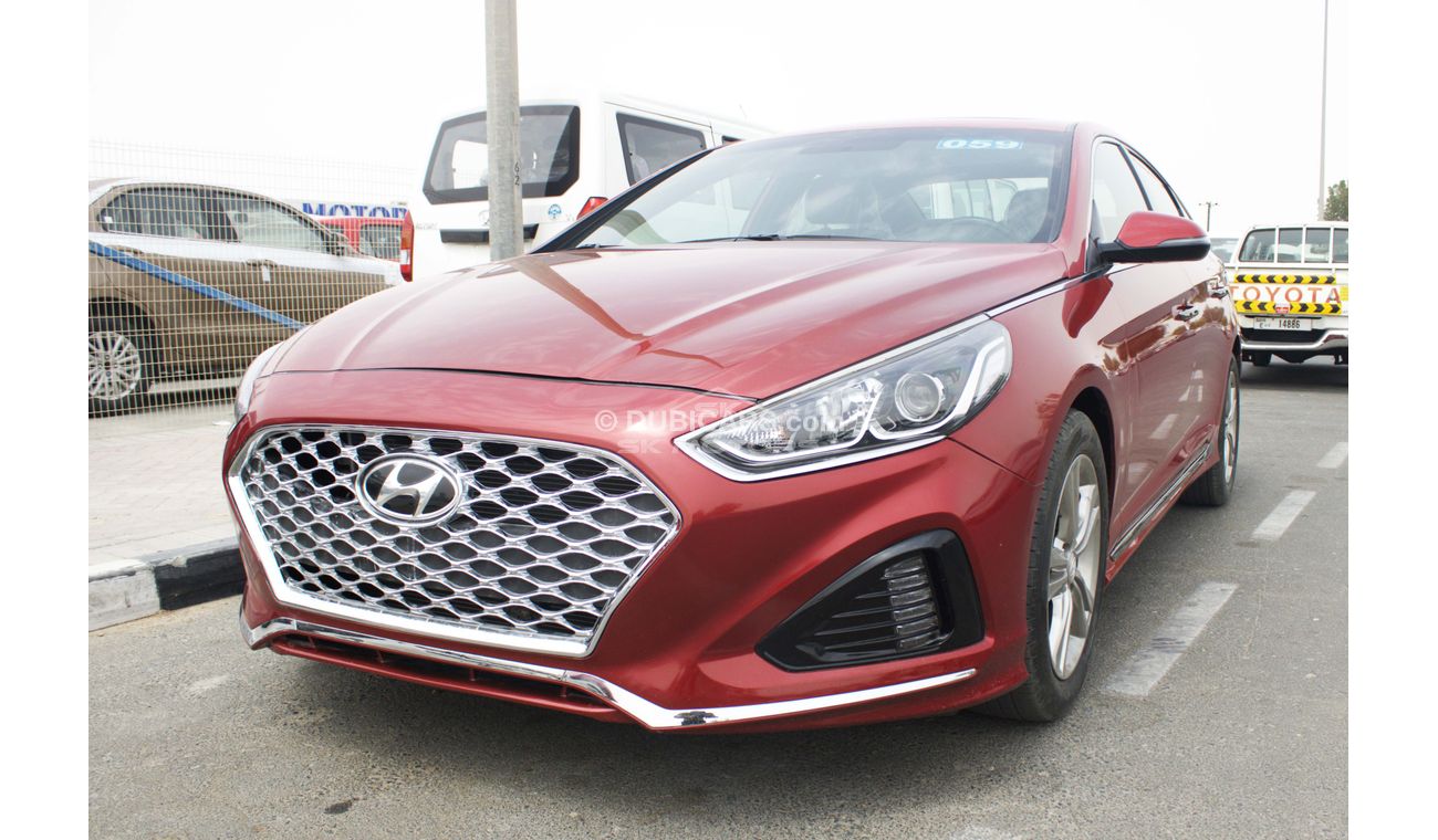 Hyundai Sonata 2.4L Petrol, Alloy Rims, DVD Camera, Driver Power Seats, Leather Seats, ( LOT # 0087)