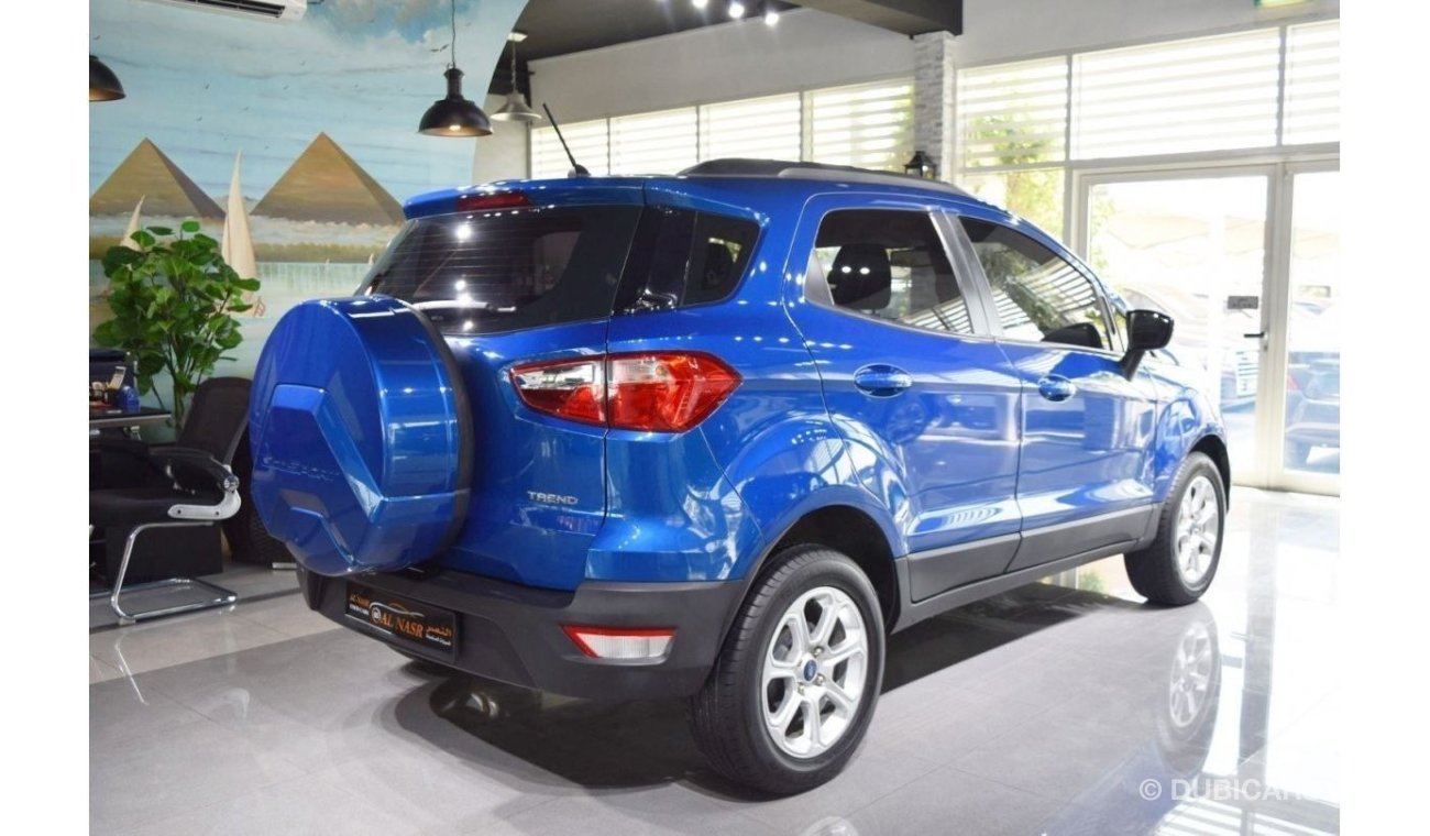 Ford EcoSport Ecosport Trend | GCC Specs | Full Service History | Excellent Condition | Single Owner | Accident Fr