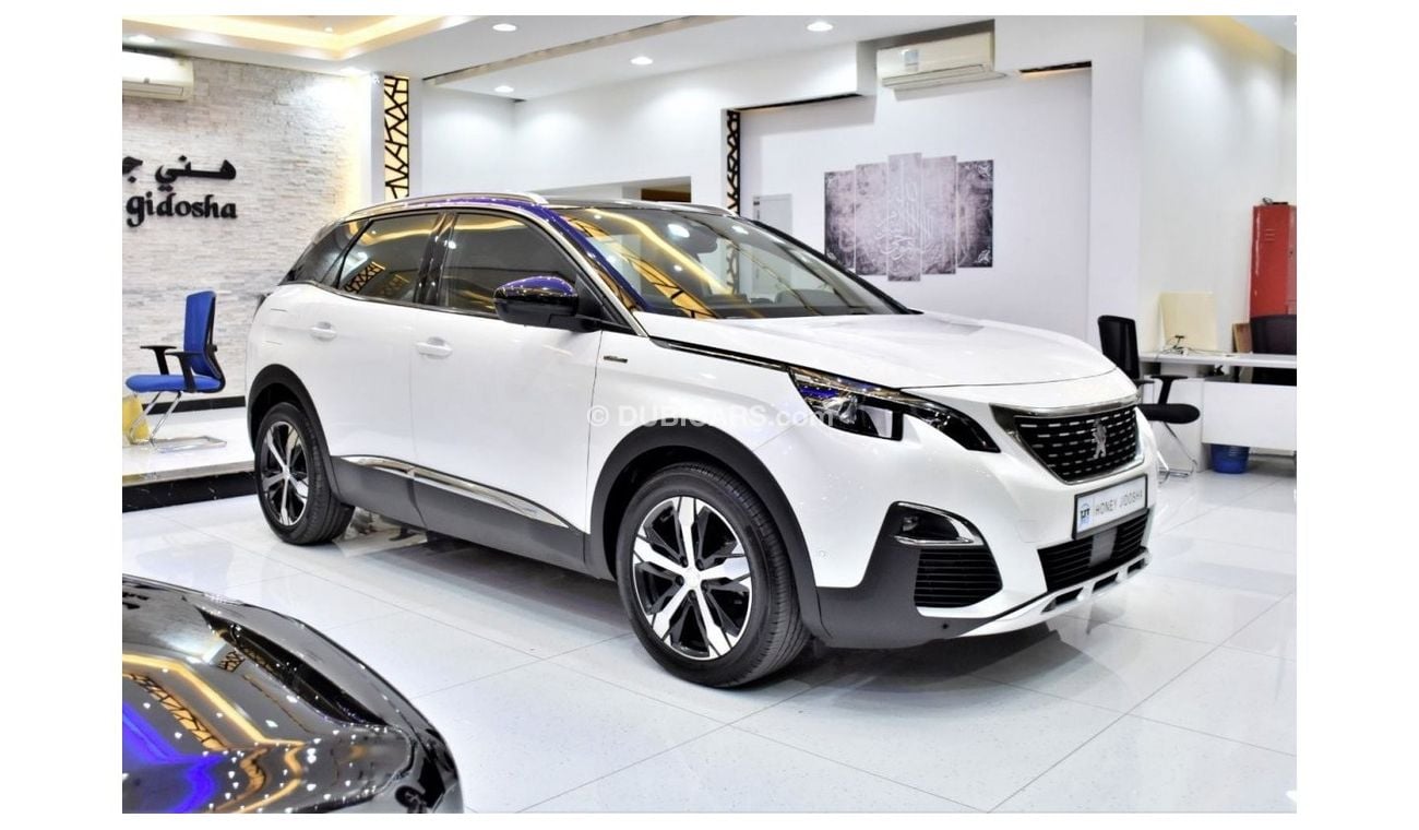 Peugeot 3008 EXCELLENT DEAL for our Peugeot 3008 Turbo GT-Line 1.6L ( 2018 Model ) in White Color GCC Specs