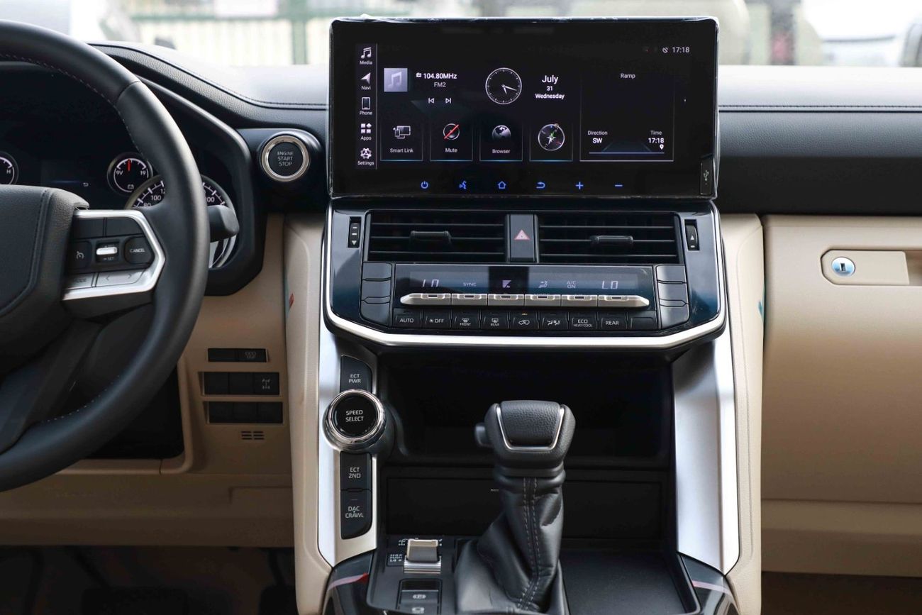 تويوتا لاند كروزر تويوتا LC300 4.0 GXR 2024 - اسود اتيتيود من داخل بيج | تصدير فقط