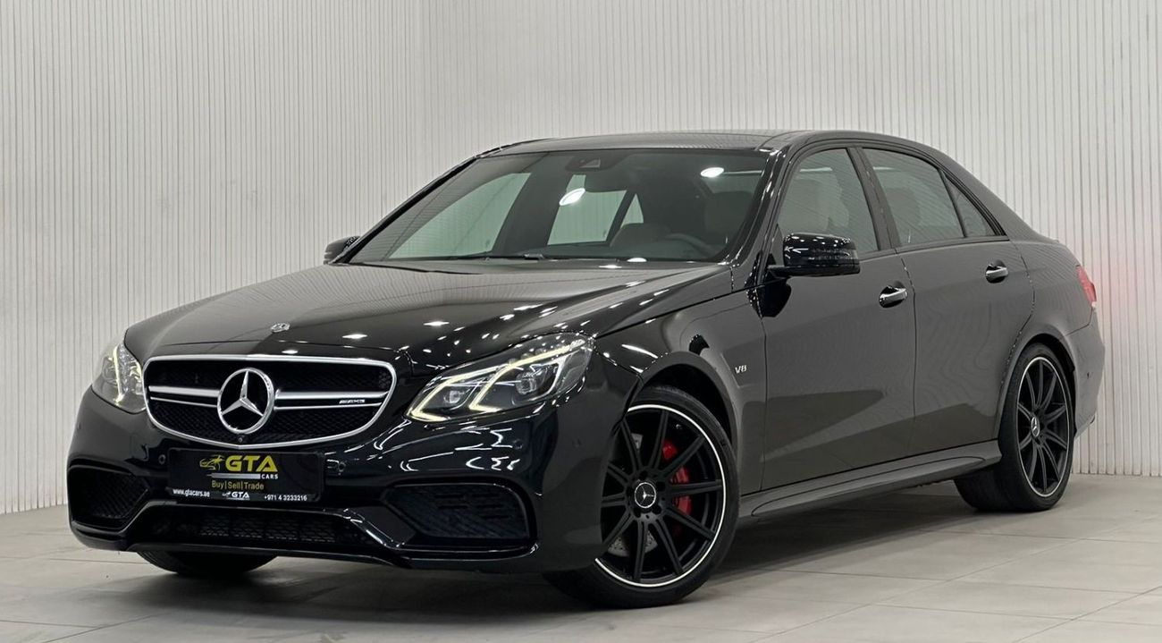 Mercedes-Benz E 63 AMG Std 5.5L 2015 Mercedes Benz E63 AMG, Service History, Full Options, Excellent Condition, GCC