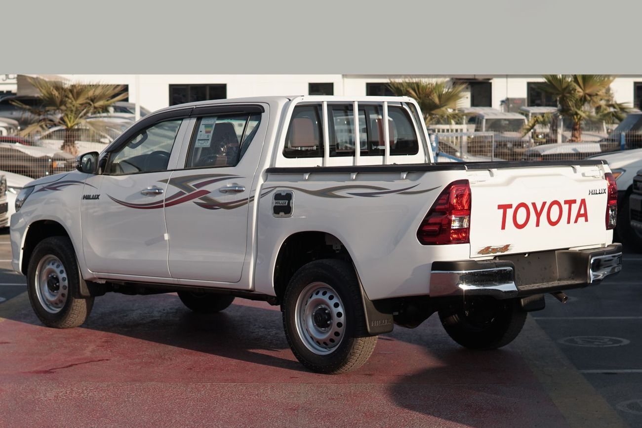 تويوتا هيلوكس 2025 TOYOTA HILUX D/C P/UP 4X4 2.7L AT BRAND NEW 0KM