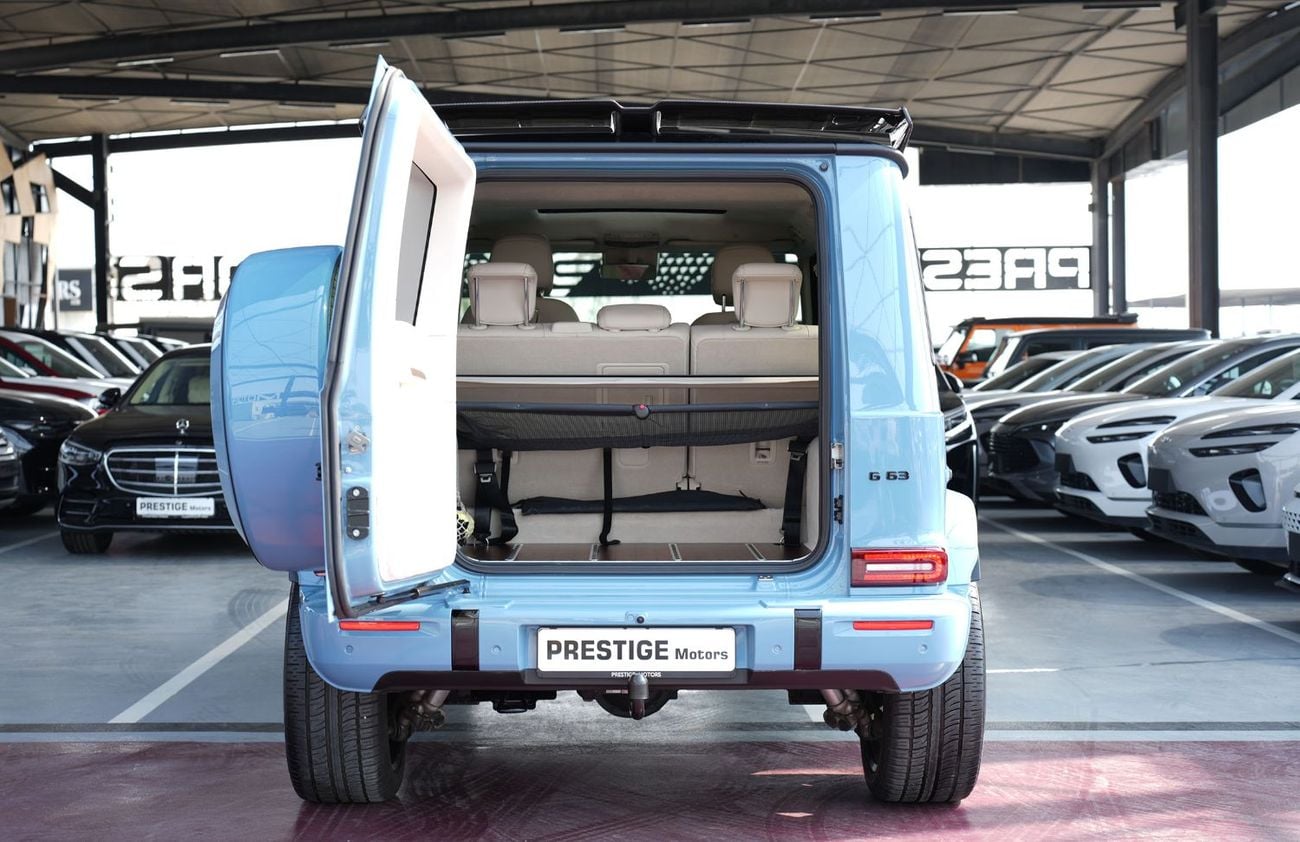 مرسيدس بنز G 63 AMG Extra electric side step fully carbon new facelift 2026 spoilers and double night back