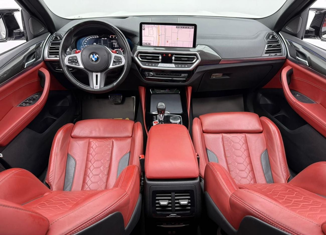 بي أم دبليو X4M Competition 3.0L (503 HP) 2022 BMW X4M Competition, 2027 BMW Warranty + Service Pack, Full BMW Servi