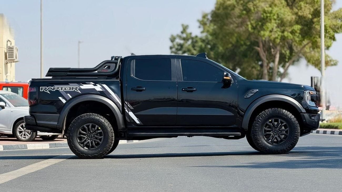 Ford Ranger Raptor 2024| 3.0L PETROL | AT | RHD | HEAVY SPORTS BAR | ROOF MOUNTED LED LIGHTS | ELECTRIC SEATS | BOOT SH