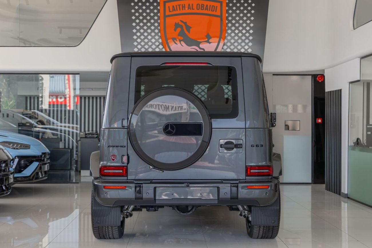 مرسيدس بنز G 63 AMG 4MATIC SUV Mercedes G63 AMG - Double Night Package - Fully Loaded - 2025 GCC SPECS