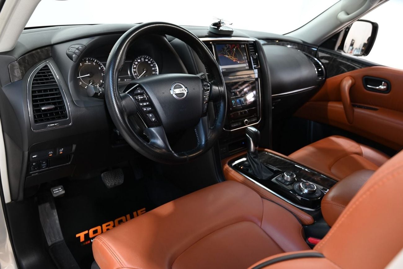 نيسان باترول SE TITANIUM 2021 Nissan Patrol SE Titanium, Al Futtaim Warranty and Service Pack, GCC