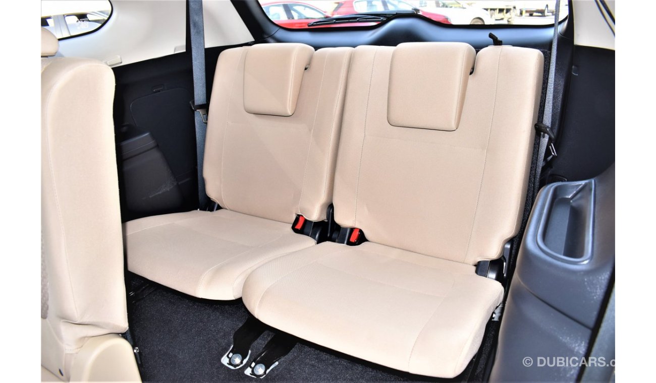 Mitsubishi Outlander AED 1039 PM | 2.4L GLX 4WD 7-STR GCC DEALER WARRANTY