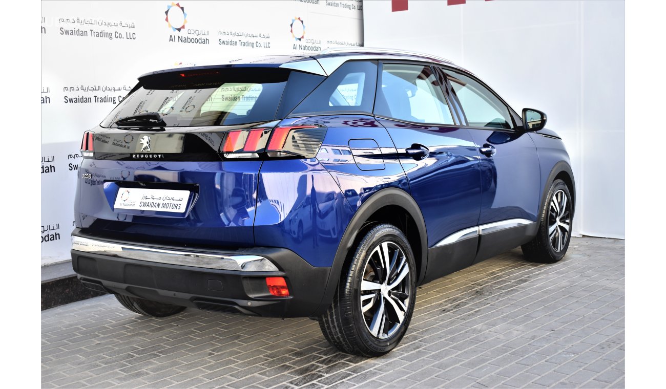 Peugeot 3008 1.6L ALLURE 2018 GCC SPECS AGENCY WARRANTY