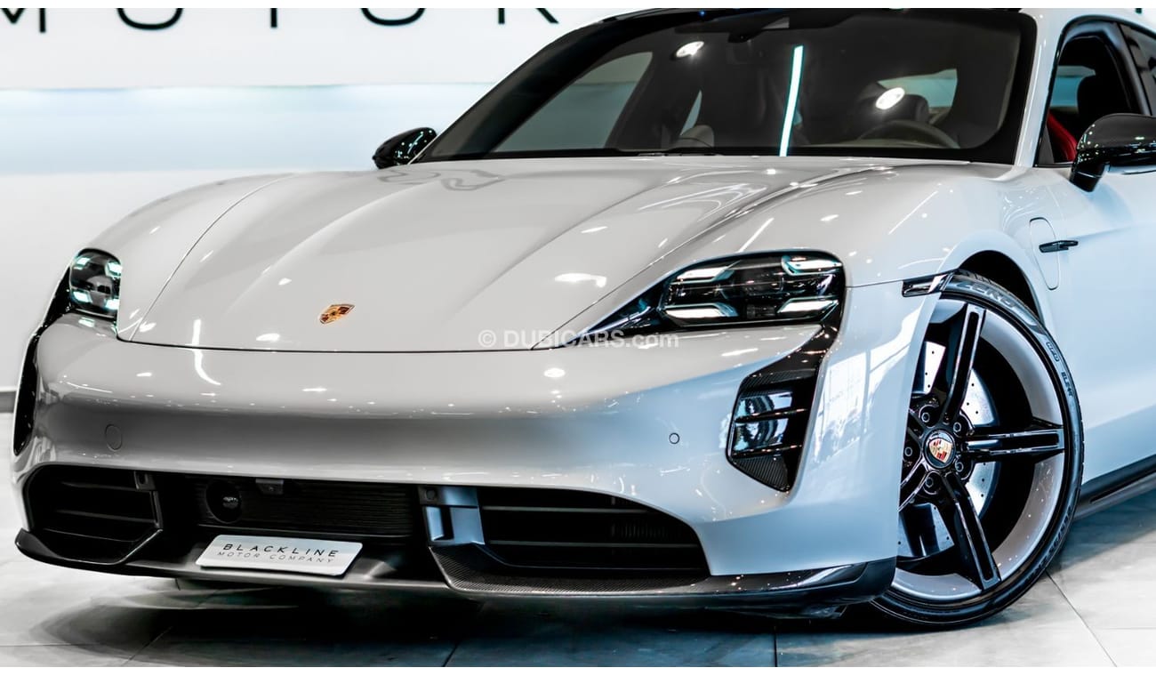 Porsche Taycan 2021 Porsche Taycan Turbo, 2025 Porsche Warranty, Carbon Ceramic Brakes, Huge Options, Low KMs, GCC