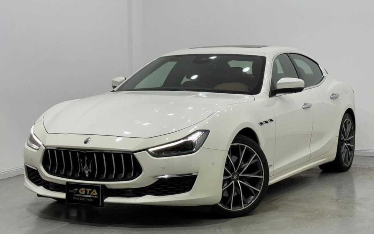 Maserati Ghibli S 3.0L 2020 Maserati Ghibli S GranLusso, Warranty, Full Maserati Service Histo
