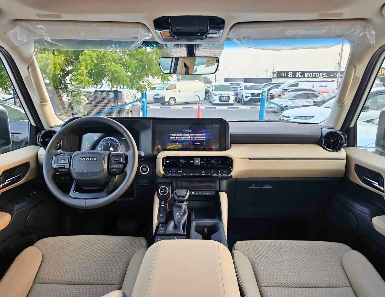 تويوتا برادو LC250 / ALL ROUNDER / 2.4T V4 PETROL / SUNROOF / LEATHER SEATS (CODE # P24AR)