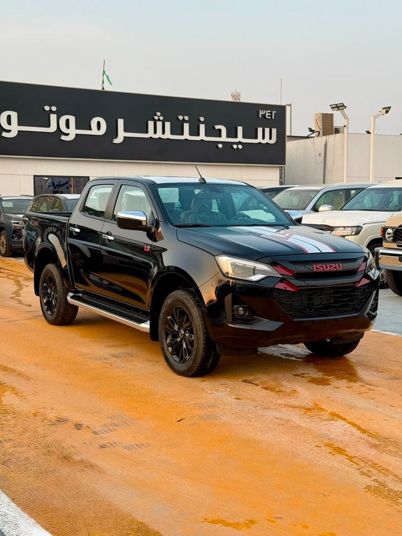 إيسوزو D ماكس ISUZU DMaX - LS - SPoRT EDiTiON - 3.0L - CREW CaB - 4WD - 2027 - BLACK