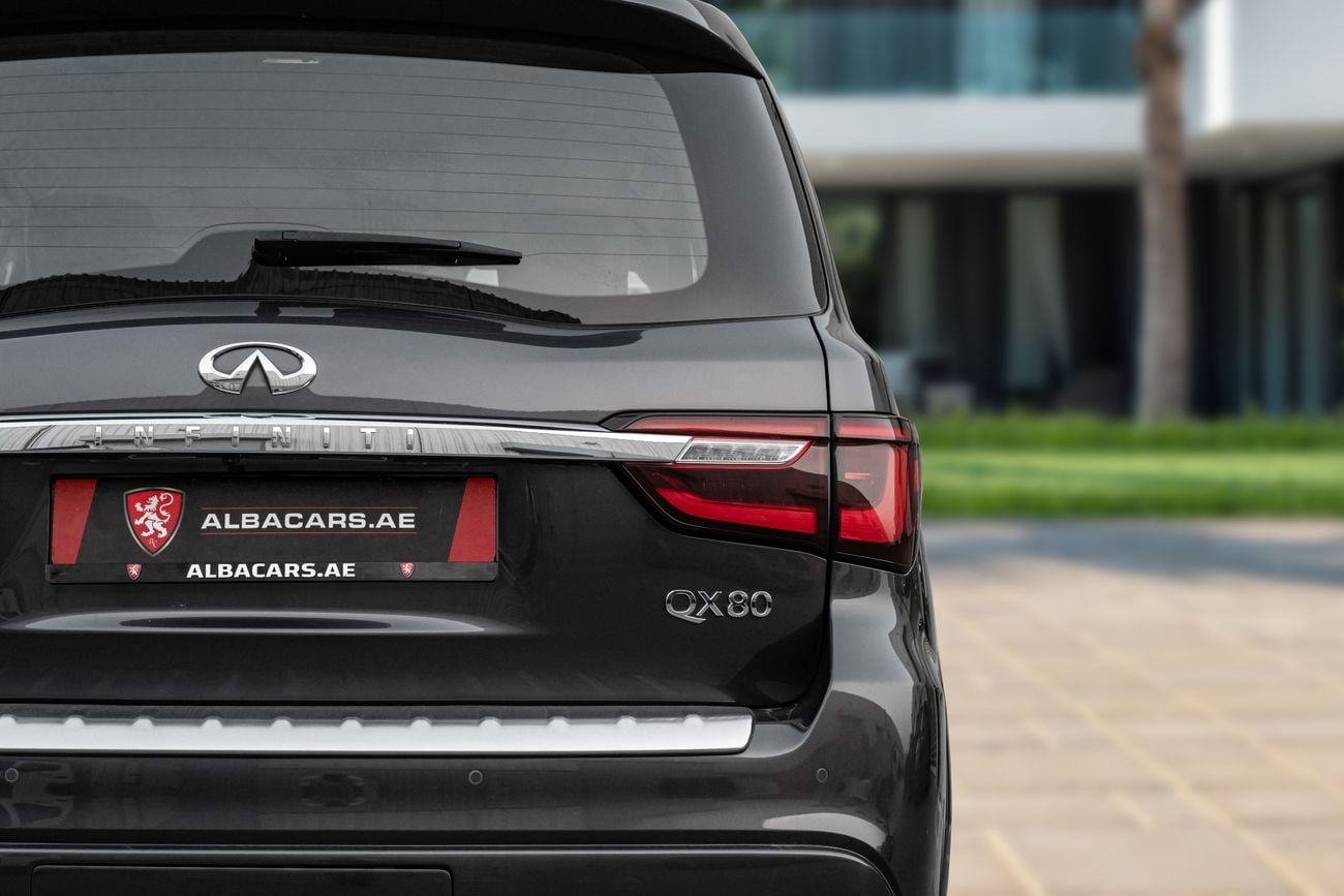 إنفينيتي QX80 Sensory QX80 Sensory | 3,134 P.M | 0% Downpayment | Perfect Condition!