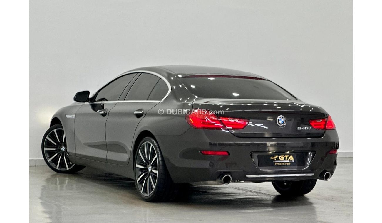 BMW 640i Std 2016 BMW 640i Gran Coupe, Warranty, Full BMW Service History, Fully Loaded, GCC