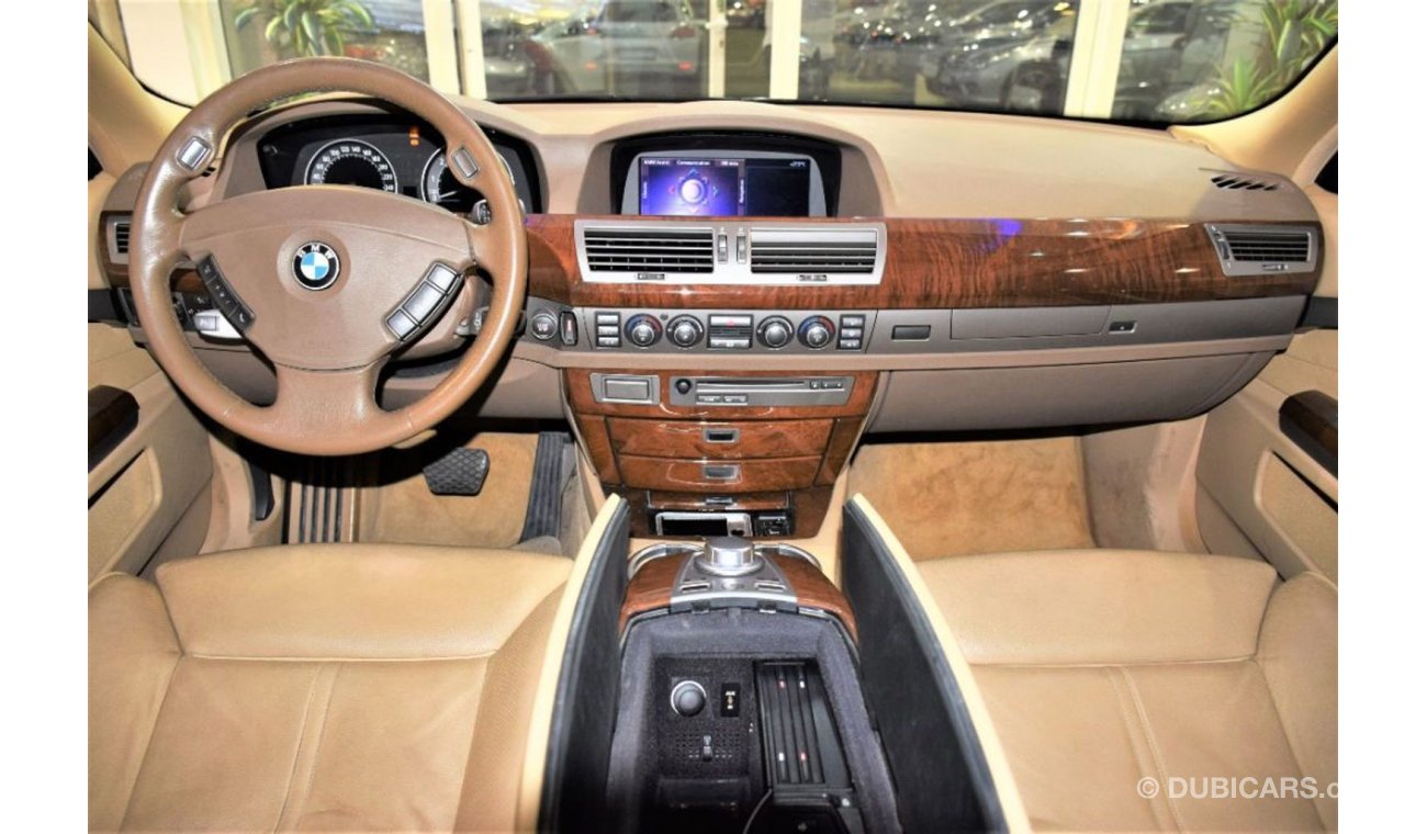 BMW 750Li *(AS IT IS)*ORIGINAL PAINT BMW 750Li 2008 Model! Black Color GCC Specs!