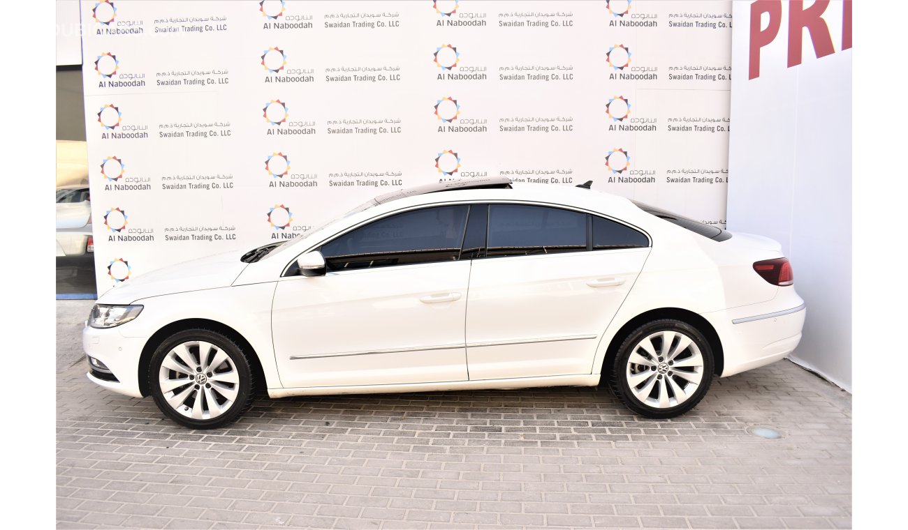 Volkswagen Passat CC 2.0L SPORT 2017 GCC SPECS DEALER WARRANTY