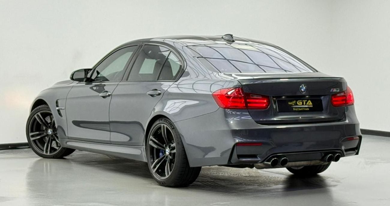 بي أم دبليو M3 Std 3.0L 2015 BMW M3, Full Service History, Carbon Fiber Interior, Excellent Condition, American