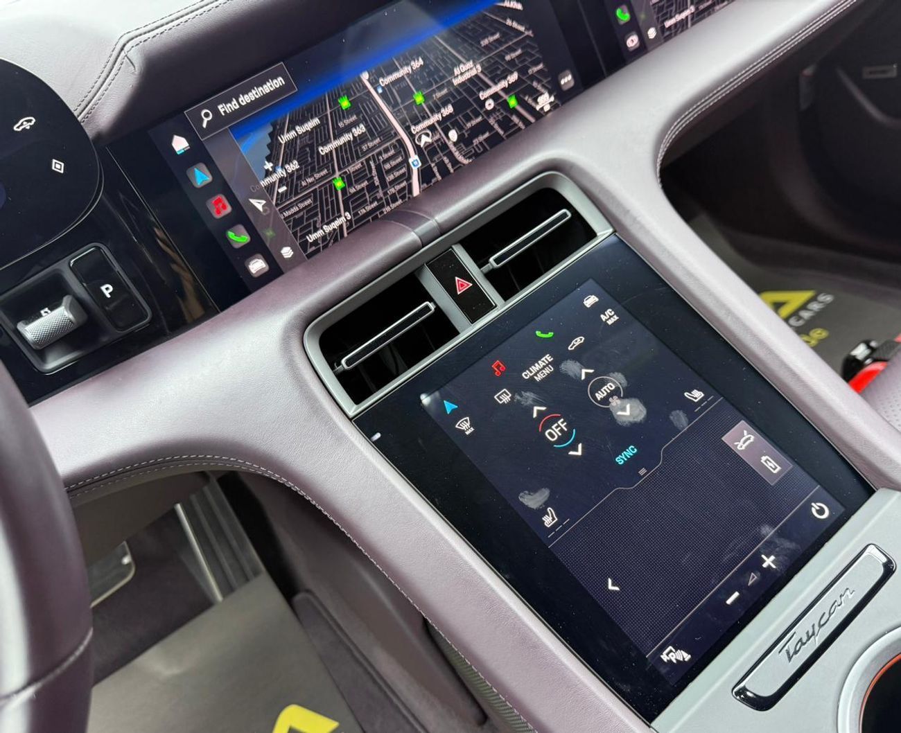 بورش تايكان Turbo S (761 HP) 2021 Porsche Taycan Turbo S, 2027 Porsche Warranty, Full Porsche Service History, V