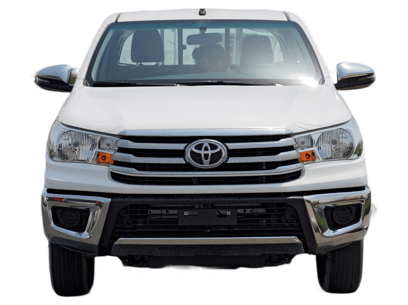 Toyota Hilux ECTAKM001 - 2025 Toyota Hilux Single Cab Pick Up - 2.7L Petrol Auto 2wd – White with Red Interior