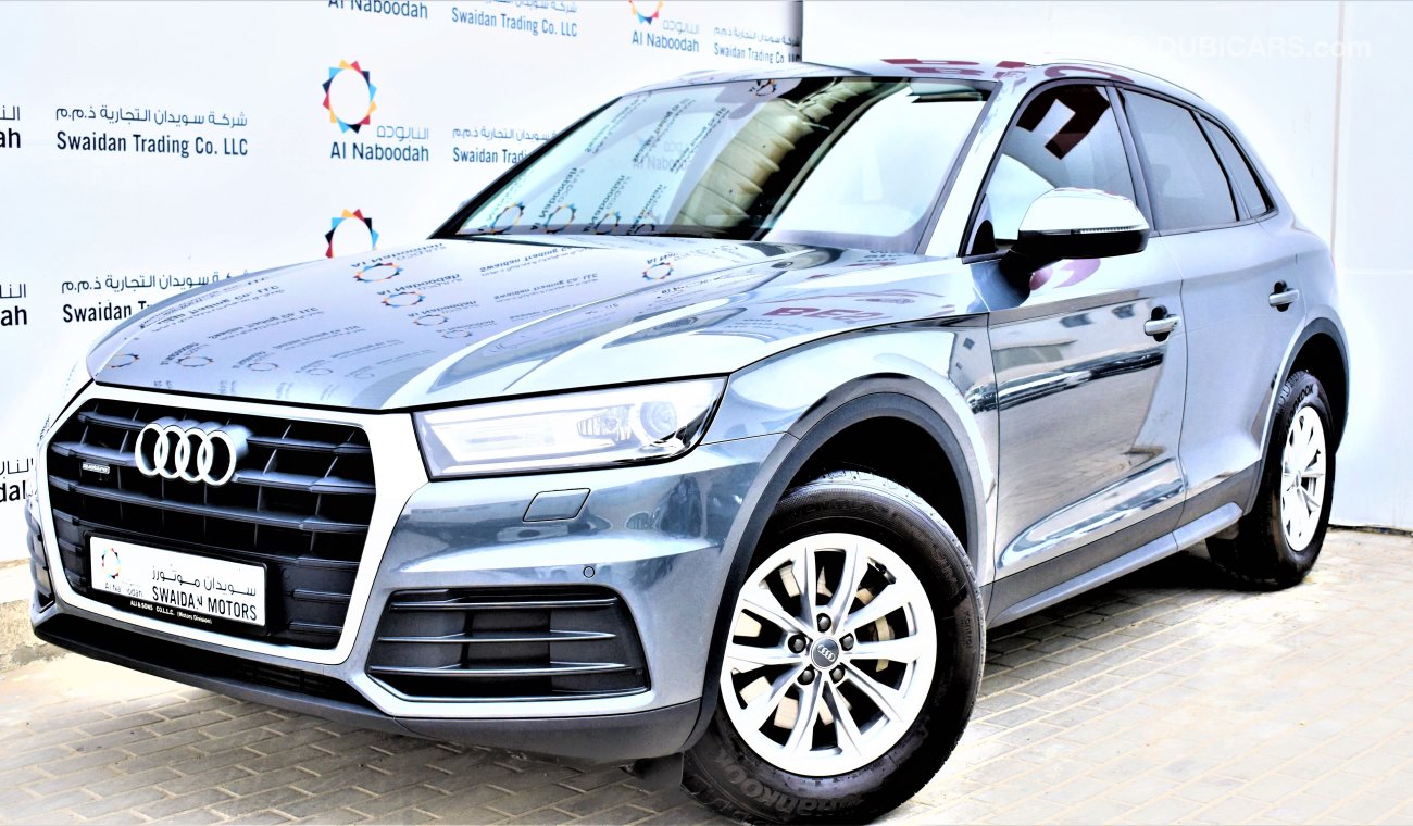 أودي Q5 2.0L 45 TFSI 2018 GCC SPECS WITH DEALER WARRANTY