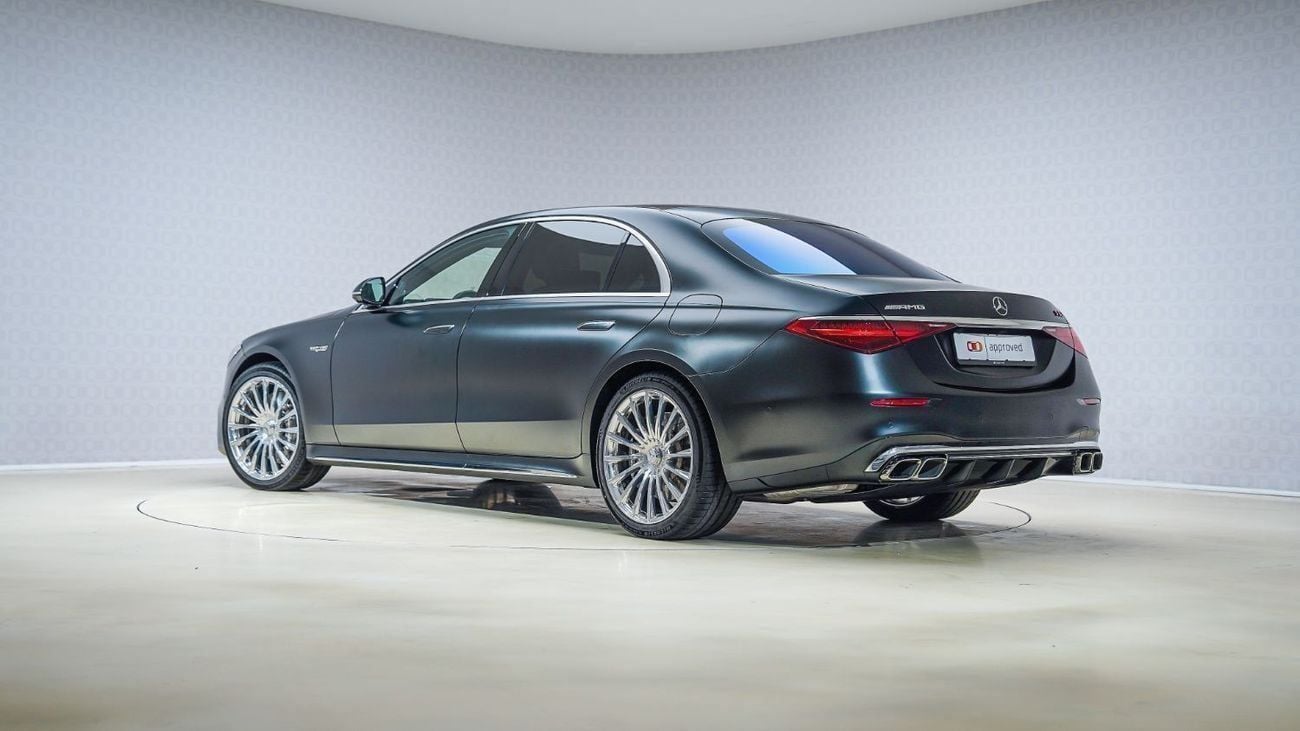 Mercedes-Benz S 63 AMG | AED 11,440 PM | Up to 3 Years Warranty