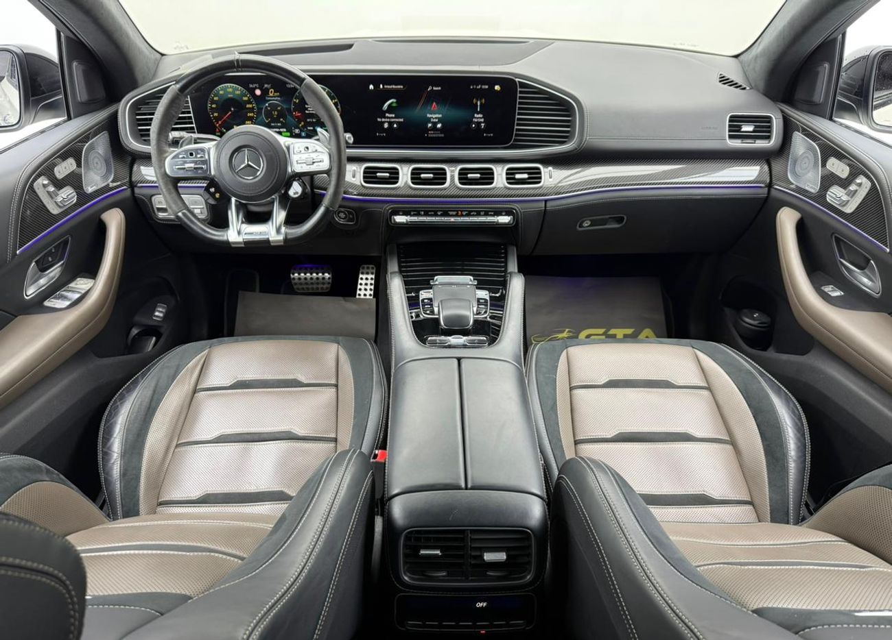 Mercedes-Benz GLE 53 AMG Coupe 4MATIC+ 2020 Mercedes Benz GLE53 AMG Coupe Night Package, Warranty, Full MB Service History, GCC