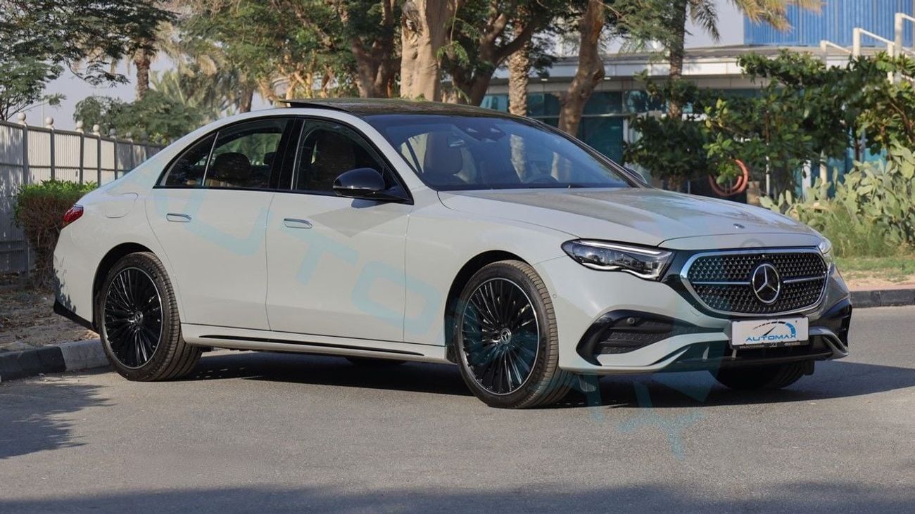 مرسيدس بنز E300 AMG EQ Boost 2.0T RWD 2026 GCC With 2 Years Unlimited Mileage Warranty @Official Dealer
