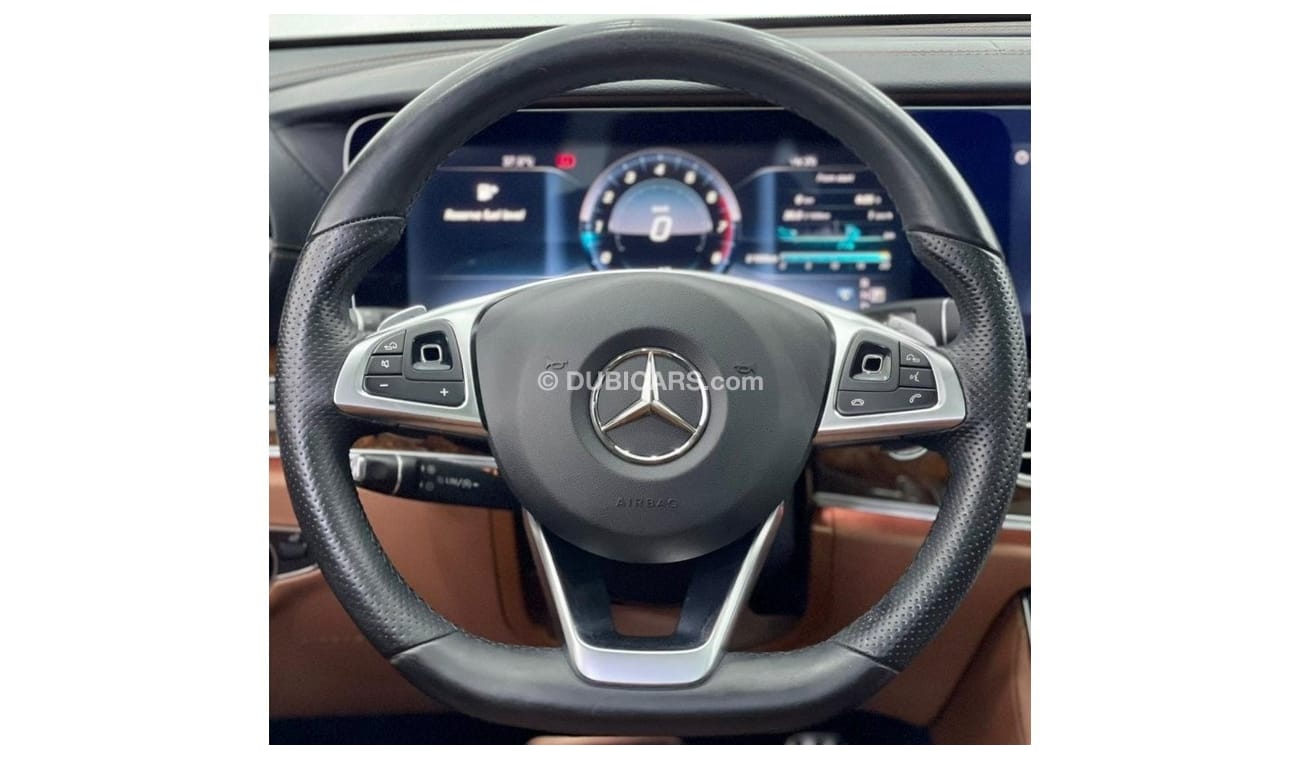Mercedes-Benz E300 2017 Mercedes Benz E-300 AMG, Service History, Warranty, GCC