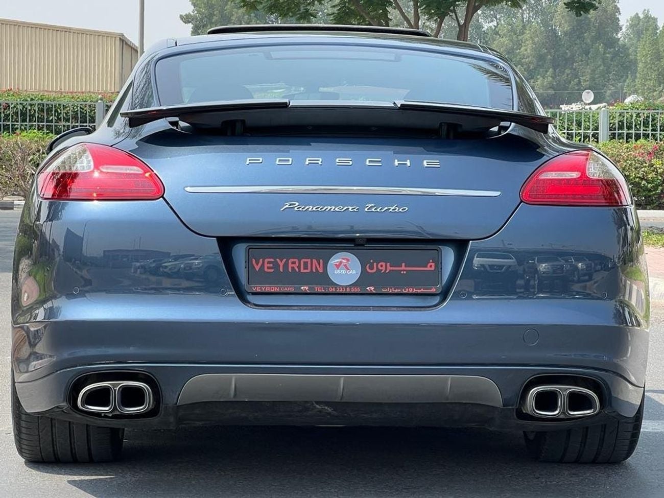 Porsche Panamera PORSCHE PANAMERA TURBO TOP LINE 2012 GCC ORIGINAL PAINT WITH ONE YEAR WARRANTY