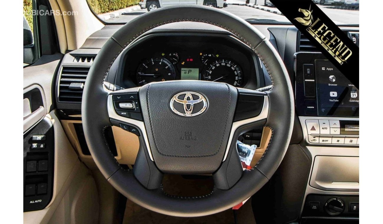 تويوتا برادو 2021 Toyota Prado 2.7L TXL | Floor Mount Spare Wheel | Export Outside GCC